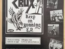 CRUX Keep on Running EP Vinyl Oi 18 No Future Records CRASH Fight for your Life
