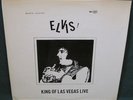 Elvis Presley King Of Las Vegas Live LP Hazbin Records 1979 NM