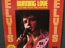 Elvis Presley CAS-2595 Burning Love Hits Movies LP W/ Photo NM