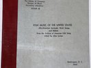 Afro-American Spirituals, Work Songs, And Ballads - Edited By Alan Lomax