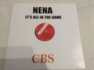 NENA *IT'S ALL IN THE GAME* LP 1988 RADIO COPY PORTUGUESE EXC