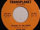 rare femme folk psych BLACK FOX Voyage To The moon TRANSPLANET ** HEAR IT **