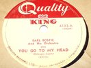 Quality King 4193 Earl Bostic You Go To My Head / The Hour of Parting E E