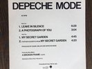 Depeche Mode promo only 12-inch vinyl 45.  A Broken Frame sampler, 1982. Scarce.