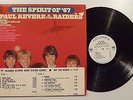 PAUL REVERE & THE RAIDERS The Spirit of '67 PROMO MONO LP with timing strip