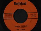 CLOUDS: Sandy Castles / Tomorrow 45 (Michigan, lbl smudge, nice copy)
