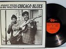 Rare Blues LP- Johnny Young & Big Walter- Chicago Blues- Arhoolie # F1037- Promo