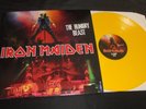 IRON MAIDEN The Hungry Beast LP vinyl Yellow Live Stuttgart 1982 limited 487/500