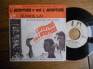 SP JOHNNY HALLYDAY BOF L AVENTURE C EST L AVENTURE STEREO 35239