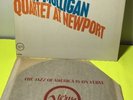The Oscar Peterson Trio and The Gerry Mulligan Quartet at Newport EX LP Verve NM