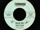 TEEN SURF 45 - EDDIE SIMON - TORNADO RECORDS 1007 - 