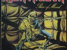 IRON MAIDEN Piece of Mind 1st PRESS 1986 South America PERU LP