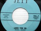 the LARKS doowop STRONG vg+ JETT 45 plays n-mint LOVE ME TRUE / LOVE YOU SO E149