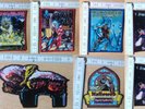 RARE WOVEN IRON MAIDEN PATCH , DIAMOND HEAD PRAYING MANTIS SAXON DEMON SATAN DIO