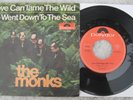 The Monks  - Love Can Tame The Wild/He Went... -  German Picture Sleeve PS 7