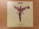 NIRVANA, IN UTERO,  RARE LIMITED EDITION, BLUE SEE THREW VINYL.