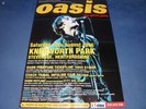 GENUINE ORIGINAL VINTAGE OASIS 1996 PROMO KNEBWORTH LIAM GALLAGHER POSTER 60