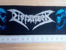 DISMEMBER woven Patch Strip Bolt Thrower Unleashed Morgoth Cancer Autopsy Death