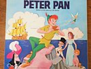 Walt Disney Vintage PETER PAN LP Vinyl Disneyland Records Red Label 1969