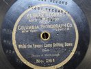 Early Globe Climax Columbia 7-Inch Record Grommet Embossed 261 Dudley McDonough