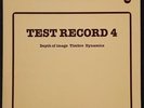 Test Record 4: Depth Of Image, Timbre, Dynamics AUDIOPHILE OPUS 3 LP (NEAR MINT)