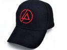 Linkin Park | Cappie Cap Basekap Snapback | Fanartikel | Schwarz Rot