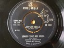 DORRIS HENDERSON, Leaves That Are Green (SUPER RARE 1965 COLUMBIA FOLK 45 EX )