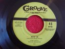 KING CURTIS Movin' On / Rockabye Baby 45 rpm GROOVE 1956 R&B Rock N Roll