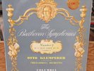 KLEMPERER BEETHOVEN SAX 2364 LP 2ND RED LABEL HALF CIRCLE UK COLUMBIA FLIP BACK