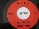 RONNIE PETTY (The Catalinas) Cha Cha Joe / Echo One DeeJay 1006 1962   NM  MP3