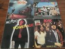 7 LP Vinyl AC/DC High Voltage If You Want Blood For Those About To Rock Powerage