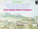 PHILIPS STEREO - HASKIL GRUMIAUX / MOZART VIOLIN / PIANO SONATAS 2LP NM
