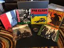 THE Clash -7 RECORD LOT- 1st lp, Rope, London Calling,Combat Rock  -ALL VG+ OR  