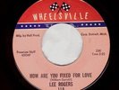 Northern Soul USA Original - Lee Rogers - How Are You Fixed For Love ?Hear?