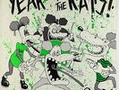 V/A (ft. Crime, Urinals, Satan's Rats) - Year Of The Rats LP VG++