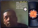 JOHN COLTRANE Quartet Ballads LP IMPULSE A-32 RVG MONO McCoy Tyner Elvin Jones