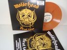 MOTORHEAD FIRST TOUR ORANGE VINYL LP LIVE HAMMERSMITH UK 1975 POSTER 75 MADE