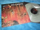 SLAYER -HELL AWAITS- AWESOME RARE CLEAR VINYL BACK ON BLACK LTD GATE-FOLD MINT