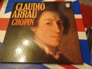 CLAUDIO ARRAU CHOPIN PIANO SOLO WORKS PHILIPS 5LP BOX 6768233 NM