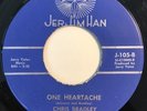 * CHRIS BRADLEY & THE GOLDTONES One Heartache RARE DEEP SOUL Jer Jim Han 45 Hear