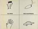 David Byrne - 3 Big Songs EP - Sire VG+