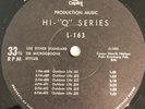Capitol HI-Q Production Library Vinyl LP Reel L-163/L-164 Henrik Nielsen