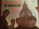 The Who Sings My Generation Vinyl LP 1967 Decca DL 74664 US