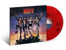 KISS Destroyer RED MARBLE SWIRL Color Vinyl LP 2018 SOLD OUT Detroit Rock City