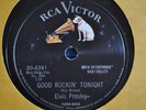 78 RPM RECORD BY ELVIS PRESLEY-GOOD ROCKIN' TONIGHT / I DON'T CARE IF THE SUN