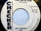 STARLETTES girl doowop 45 PROMO Checker JUNGLE LOVE b/w PLEASE RING MY PHONE J18