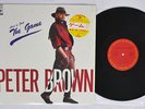 PETER BROWN LOVE IS JUST THE GAME CBS/SONY 12AP 2974 Japan SHRINK VINYL 12