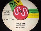 Jacki Ross   Hard Times / Hold Me Northern Soul Promo 45 SAR
