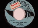 Northern Soul 45 TONY HESTOR Just Can't Leave You/Watch Yourself on Karate VG++