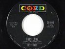 Sweet Soul 45 JOY-TONES This Love/I Wanna Party Some More on Coed NM/VG++